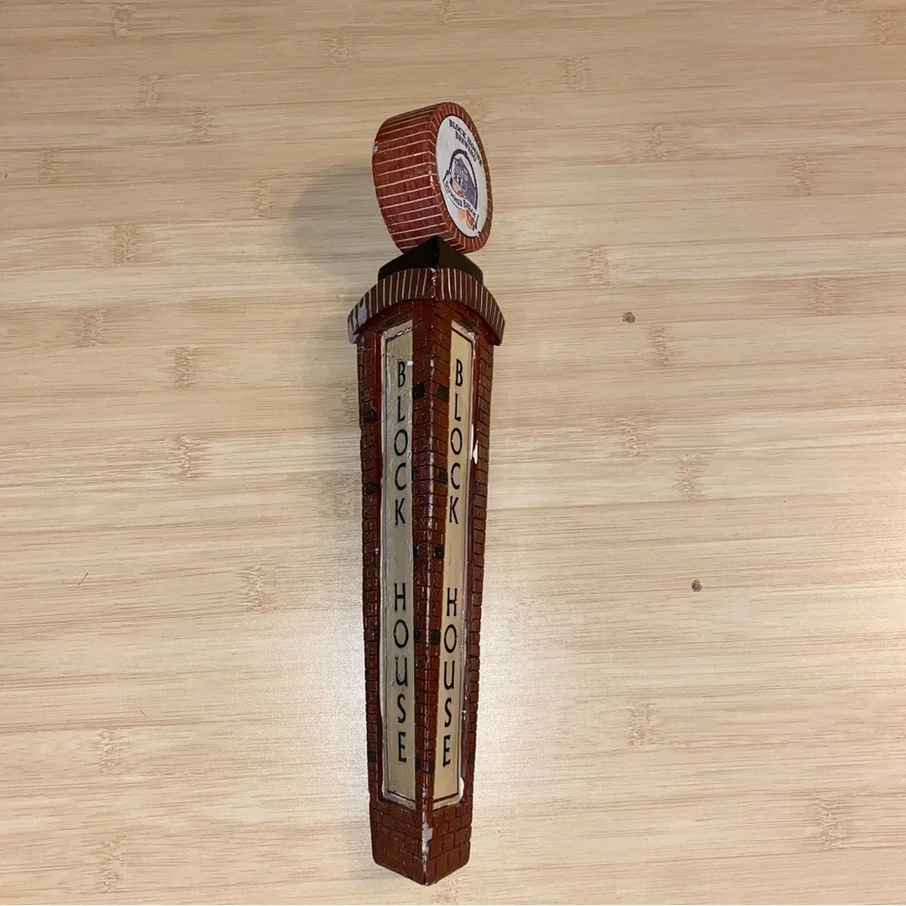 PITTSBURGH BLOCK HOUSE Brewing Summer Break Tap Handle Draft Beer Man Cave